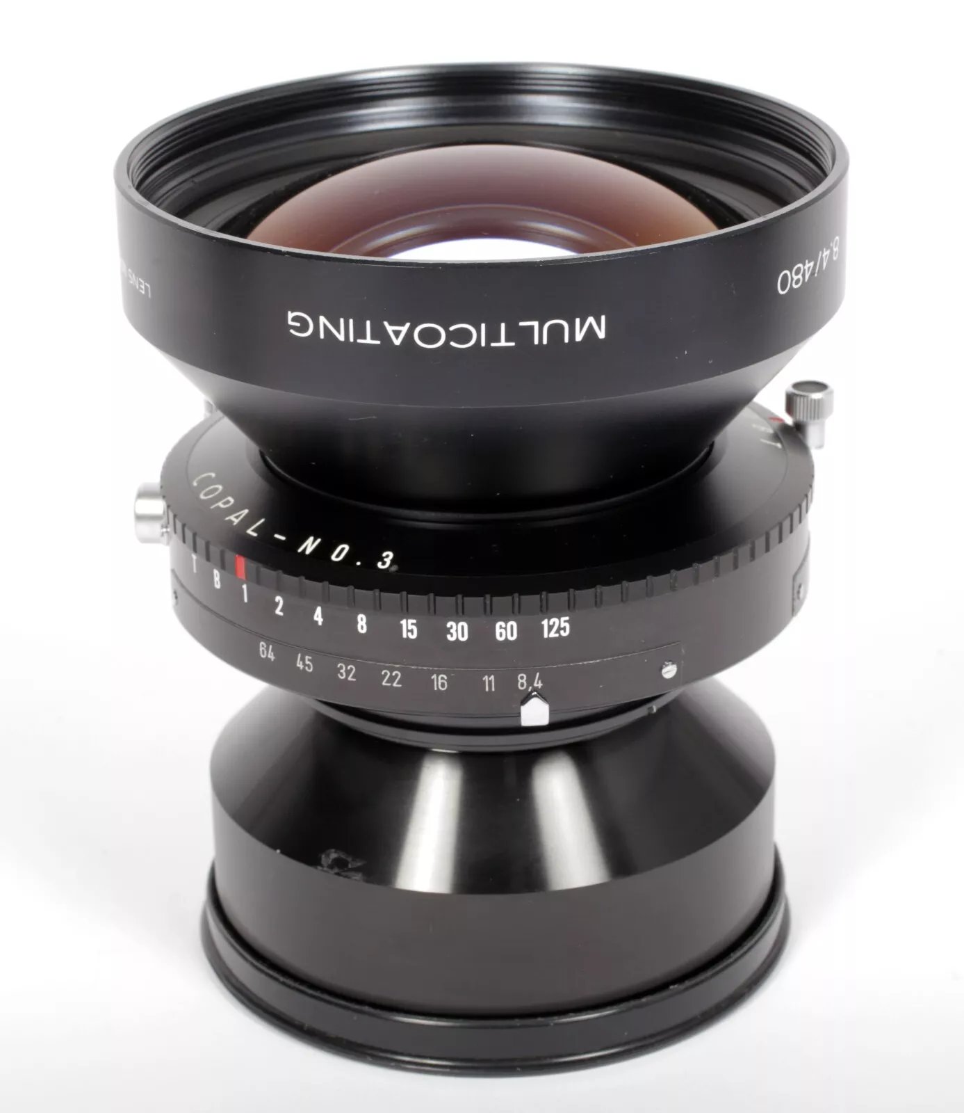 Schneider Symmar S MC 480mm F8.4 Lens in Copal #3 Shutter #0256